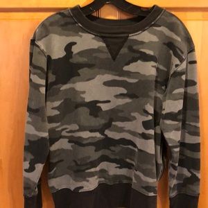 Current/Elliott Camouflage Sweatshirt